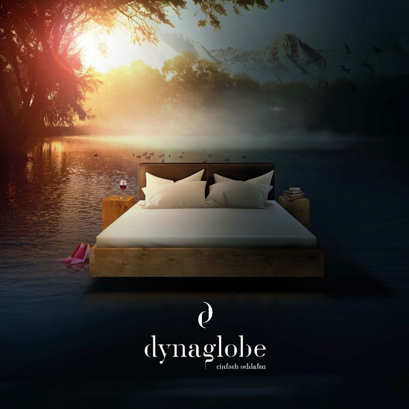 Dynaglobe Dybaglobe Luftkernmatratze einfach schlafen